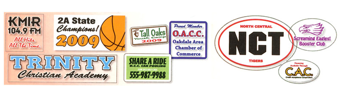 static stick labels